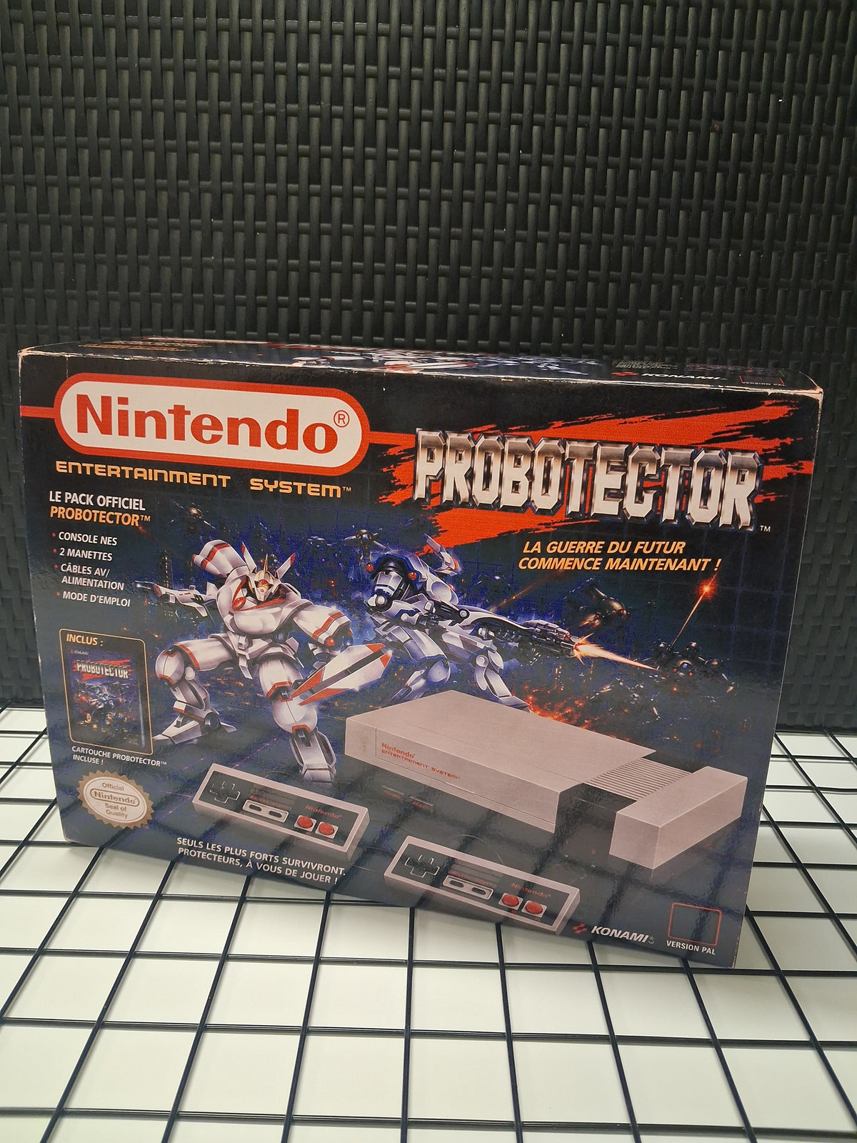 Fourreau Custom NES – Probotector – Fabrication Artisanale Effet Vintage