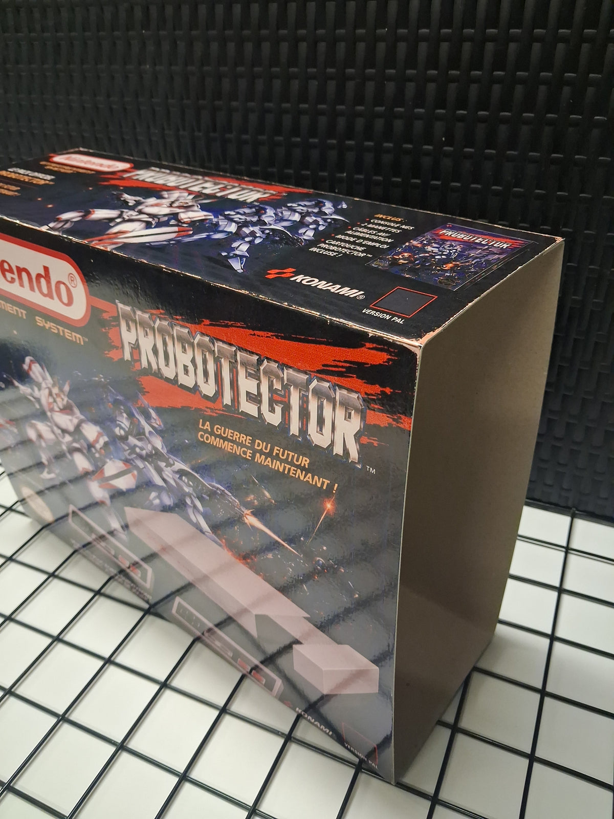 Fourreau Custom NES – Probotector – Fabrication Artisanale Effet Vintage
