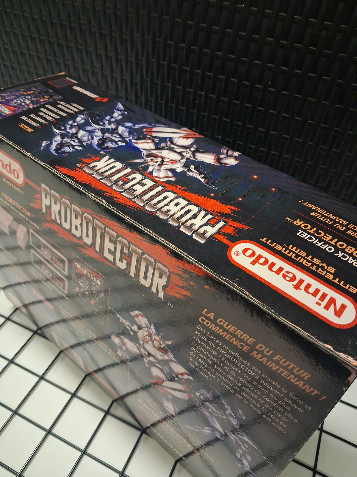 Fourreau Custom NES – Probotector – Fabrication Artisanale Effet Vintage