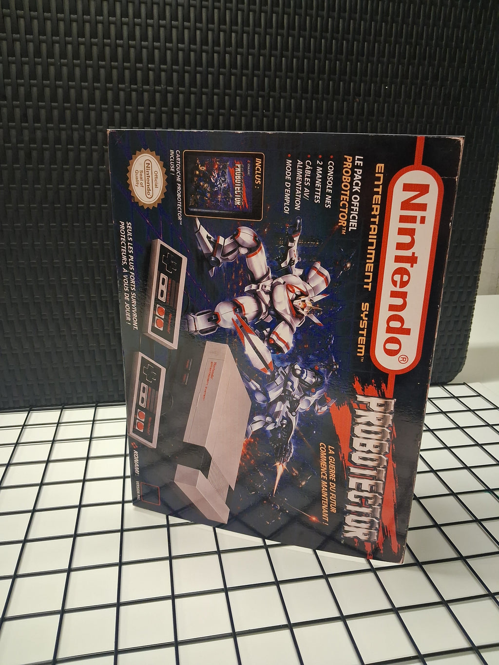 Fourreau Custom NES – Probotector – Fabrication Artisanale Effet Vintage