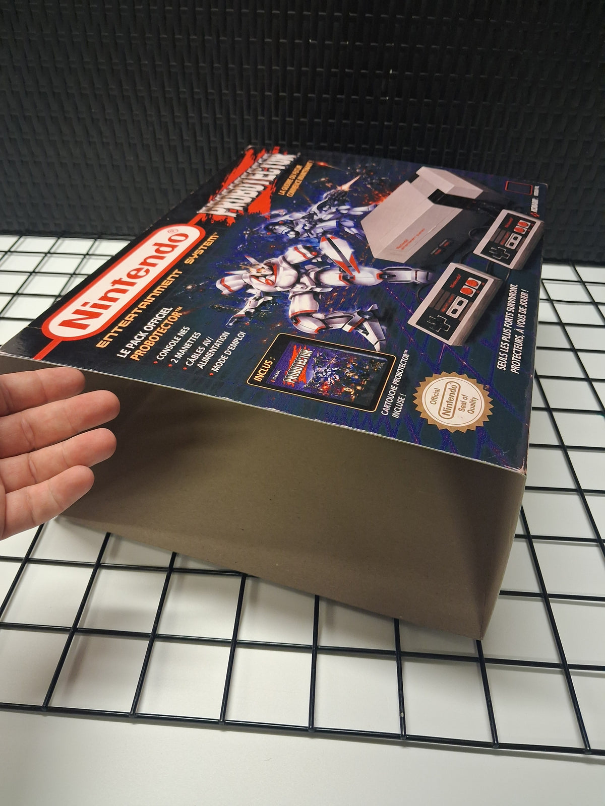 Fourreau Custom NES – Probotector – Fabrication Artisanale Effet Vintage